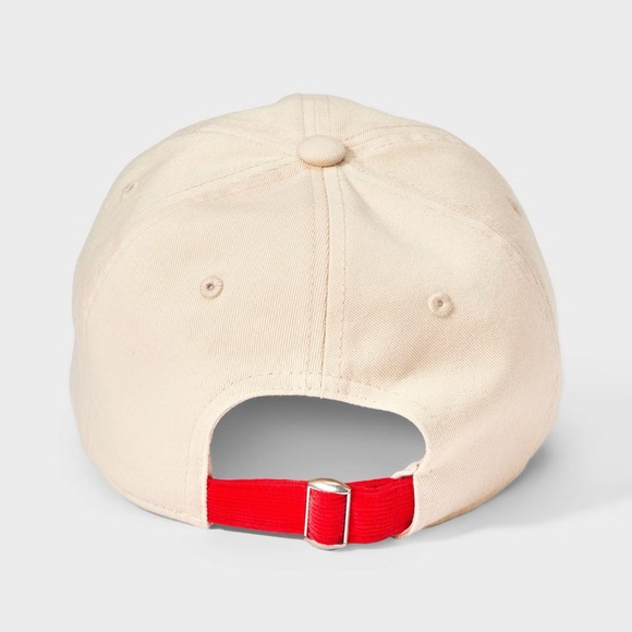 Gameday Social Club Two-Toned Baseball Hat Universal Thread Target Beige/Red